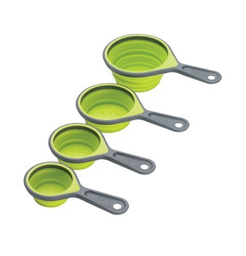 Chef'n SleekStor™ Collapsible Measuring Cup Set, Avocado