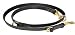 Dean & Tyler Dog Leash - High Quality Leather - Black - Multi Functional - 5ft - 3/4 Width - Great for Everyday Use !!! Comes Also in Brown !