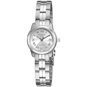 Tissot Women's T0492101103300 PR 100 Silver Roman Numeral Dial Watch (Watch)