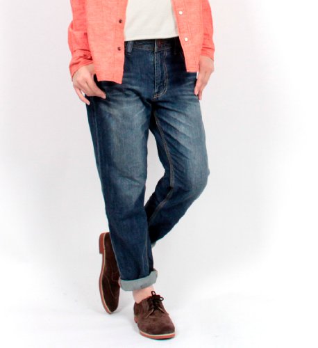 (ベティスミス) Betty Smith デニム ロールアップ テーパードパンツ BAB1084