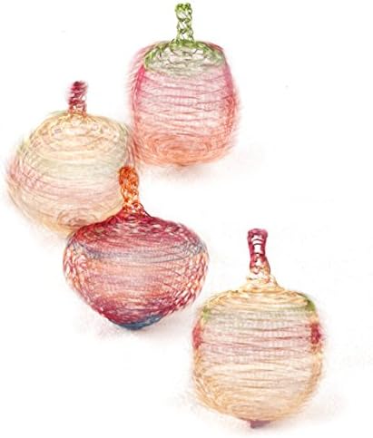 Hanukkah Gift - Dreidels - Home Decor decorative sculpture - Wire Crochet Sculpture Home Accent - Housewarming Gift - Collectible Dreidels - Judaica theme