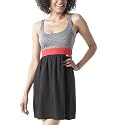 Promod Retro-Kleid aus Materialmix
