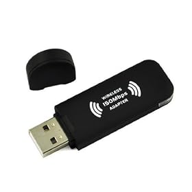 Wireless Internet USB Adaptor WiFi Dongle For Windows ME/CE/2000/XP/Vista(32-Bit)