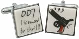 Licensed To Thrill Cufflinks