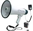 Pyle PMP45R Professional Dynamic Megaphone with Recording Function/Detachable Microphone and Rechagable Batteries