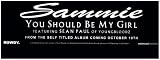 Sammie -  You Should Be My Girl