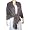 Rosy Brown And Grey Pashmina Cashmere Scarf Handcrafted In India 80 X 28 Inches Image #1