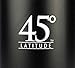 45 Degree Latitude Stainless Steel 24 oz Water Bottle Best for Hot or Cold Drinks Premium Grade Ideal for Sports & Outdoor Use Black