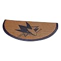 Half Moon Door Mat-SJS - Multi (29.5Wx17.75Dx1H)