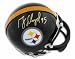 Autographed Greg Lloyd Pittsburgh Steelers Mini Helmet