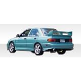 1993-1996 Mitsubishi Mirage 4dr Evo Rear Add Ons by DuraFlex