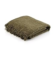 Plain Chenille Medium Throw