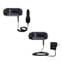 Essential Kit for the Sony PSP-3001 Playstation Portable Slim includes a Car and Wall Charger - uses Gomadic TipExchange Technology