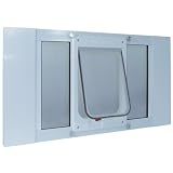 Ideal Pet Products Sash Chubby Kat Medium Pet Door - 23 to 28-Inch