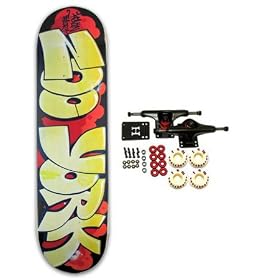 ZOO YORK Complete Skateboard TAYLOR GRAFFITI 7.63 NEW by 