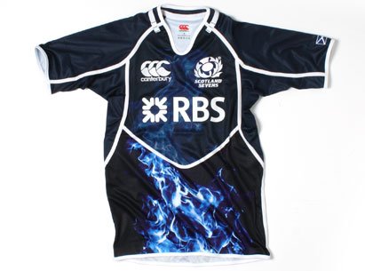 Scotland 2011/13 Home Pro 7s Rugby Shirt - size XL
