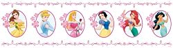 Disney Princesses Wall Border Sticker