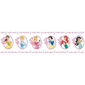 Disney Princesses Wall Border Sticker