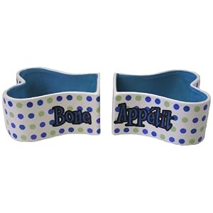 Bone Appetit Split Bone Shaped Food Bowl