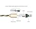 E-POWIND Nylon Braided 8Pin USB Lightning Charging Cable, 3-Pieces (3-Feet, 6-Feet, 9-Feet) - Gold / Black