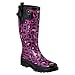 Women's Merona® Zorba Cheetah Rain Boots - Pink