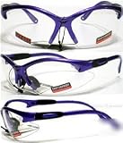 Cougar 2 AST Safety Glasses - Dark Purple Frame/ Clear Lens