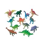 Pack of 12 Dinosaur Model Figures