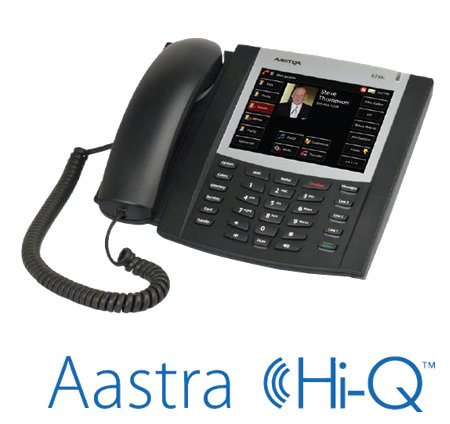 Aastra 6739i Charcoal, Executive SIP IP Terminal, Full-Color, Large Touch-Screen Display, Gig PoE Ethernet
