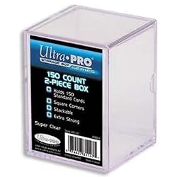 Ultra-Pro 2 Piece 150 Count Snap Lid Box - 1 Box Per Pack (Quantity of 50)