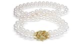 8.5x9mm Collection Quality Double Strand Japanese Akoya cultured pearl necklace 18 and 19