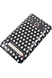HTC EVO 4G Sprint Cell Phone Polka Dots Protective Case Faceplate Cover