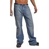 LUCKY Brand Jeans Denim BootLeg lowrise 31 long Loose Ol'Mechanics Wash Mens by Lucky Brand