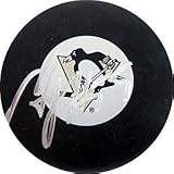 Sergei Gonchar Autographed Pittsburgh Penguins Puck - Autographed NHL Pucks