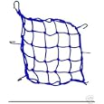 Blue Helmet Bungee Cargo Mesh
