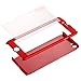 iPhone 6S Plus Case, Pandawell™ 360 Degree All-round Full Body Protection Hard Slim Case with Tempered Glass Screen Protector for Apple iPhone 6 Plus / 6S Plus 5.5 inch (Red)
