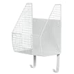 Spectrum Basket with Ironing Board Holder White