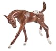 Breyer Colorful Foals Dun Quarter Horse and Chestnut Appaloosa Foal