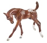 Breyer Colorful Foals Dun Quarter Horse and Chestnut Appaloosa Foal