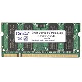 Hynix 2GB DDR2 RAM PC2-6400 200-Pin Laptop SODIMM Major/3rd