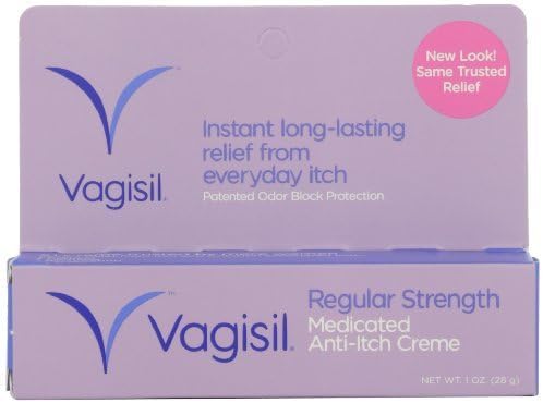 Vagisil Anti-Itch Creme, Original Formula - 1 Oz (Pack of 3)