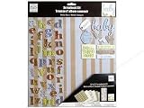 Me and My Big Ideas Chipboard Page Kit Kays Baby Boy