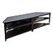 TechCraft BCE82 82-Inch Wide Flat Panel TV Stand - Black