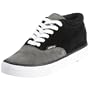 Heelys Men's Suede Dog Skate Shoe,Black/Grey/White,11 M US
