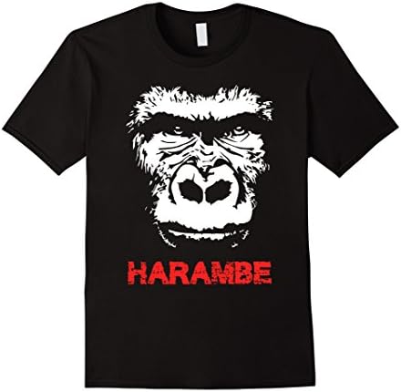 Men's Harambes T-shirt Medium Black