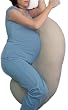 Sealy Sweet Pea 2-in-1 Maternity and Nursing Pillow, Cappuccino