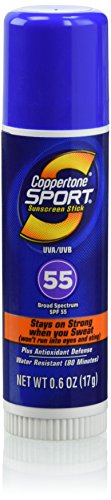 Coppertone Sport Stick SPF 55 Sunscreen-0.6 oz
