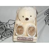 Soft Cuddle Toy Bear Color white