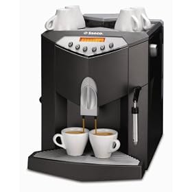 Factory-Reconditioned Saeco V'spresso Super-Automatic Espresso Machine, Dark Graphite