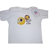 Washington Redskins NFL Reebok Baby/Infant #1 Fan White T-Shirt
