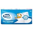 Zewa Soft Toilettenpapier, 2-lagig (8x 140 Blatt) weiss